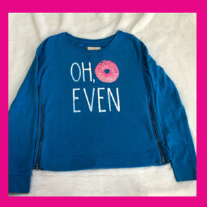 Hollister "Oh Donut Even" Crewneck Sweatshirt LG